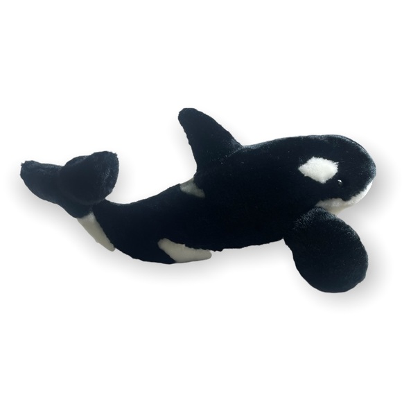 Seaworld Shamu Orca Whale Plush Stuffed Animal Toy - Picture 3 of 8